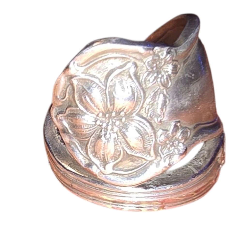 Floral Spoon Ring